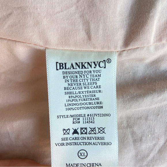 Blank NYC Anniversary Pink Snake Skin Blazer - Picture 9 of 9